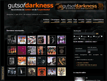 Tablet Screenshot of gutsofdarkness.com